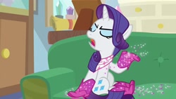 Size: 1920x1080 | Tagged: safe, derpibooru import, screencap, rarity, the end in friend, boots, glitter boots, shoes, starlight's office