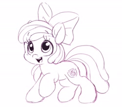 Size: 2800x2450 | Tagged: safe, artist:tamabel6, derpibooru import, apple bloom, earth pony, pony, apple bloom's cutie mark, female, filly, foal, solo