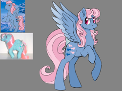 Size: 1280x959 | Tagged: safe, artist:horse-time-babey, derpibooru import, wind whistler, pegasus, pony, g1, solo