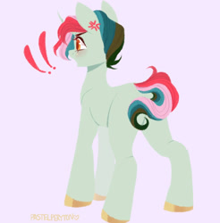 Size: 1280x1303 | Tagged: safe, artist:pastelperyton, derpibooru import, oc, oc only, pony, unicorn, solo