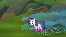 Size: 1920x1080 | Tagged: safe, derpibooru import, screencap, rarity, the end in friend, boots, glitter boots, shoes