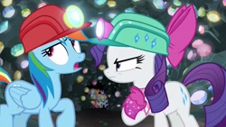 Size: 1920x1080 | Tagged: safe, derpibooru import, screencap, rainbow dash, rarity, the end in friend, boots, glitter boots, shoes