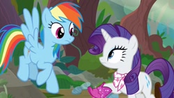 Size: 1920x1080 | Tagged: safe, derpibooru import, screencap, rainbow dash, rarity, the end in friend, boots, glitter boots, shoes