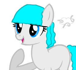 Size: 684x630 | Tagged: safe, artist:rosienature123, derpibooru import, oc, oc only, oc:skylar, earth pony, pony, blue eyes, earth pony oc, element of air, female, hooves, mare, open mouth, open smile, simple background, smiling, solo, transparent background