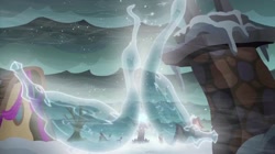 Size: 960x538 | Tagged: safe, derpibooru import, screencap, windigo, a hearth's warming tail, snow