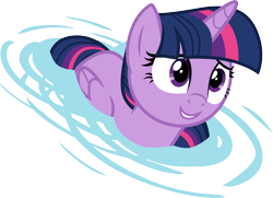 Size: 4142x3000 | Tagged: safe, artist:cloudyglow, derpibooru import, twilight sparkle, twilight sparkle (alicorn), alicorn, pony, spoiler:deep tissue memories, .ai available, cute, deep tissue memories, female, folded wings, grin, high res, horn, mare, multicolored mane, purple eyes, simple background, smiling, solo, transparent background, twiabetes, vector, wings
