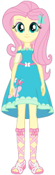 Size: 427x1346 | Tagged: safe, artist:rupahrusyaidi, derpibooru import, fluttershy, better together, equestria girls, looking at you, simple background, solo, transparent background, vector