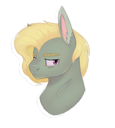 Size: 472x526 | Tagged: safe, artist:joburii, derpibooru import, oc, oc:mediterranean shores, pony, bust, male, portrait, simple background, solo, stallion, transparent background