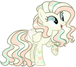 Size: 1280x1135 | Tagged: safe, artist:dayspring-dawnyt, derpibooru import, oc, pegasus, female, magical lesbian spawn, mare, offspring, parent:fluttershy, parent:vapor trail, parents:vaporshy, simple background, solo, transparent background