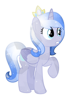 Size: 142x200 | Tagged: safe, artist:meteor-spark, derpibooru import, oc, oc:moonstone, alicorn, crystal pony, alicorn oc, blue eyes, colored wings, concerned, crown, crystal alicorn, crystallized, cute, folded wings, gradient mane, gradient tail, horn, jewelry, looking at something, picture for breezies, raised hoof, raised leg, regalia, simple background, tail, transparent background, two toned wings, wings