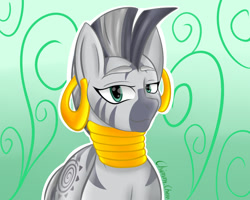 Size: 1280x1024 | Tagged: safe, artist:anastasiaplisetskaya, derpibooru import, zecora, zebra, female, solo