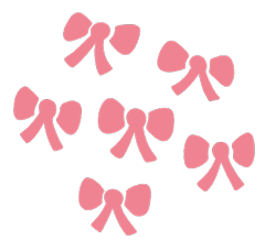 Size: 450x410 | Tagged: safe, artist:dartielarkie, derpibooru import, bow tie (g1), g1, bowtie, cutie mark, cutie mark only, no pony, pink bow, simple background, transparent background, vector