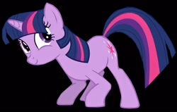 Size: 1256x800 | Tagged: safe, derpibooru import, edit, edited screencap, editor:twilyisbestpone, screencap, twilight sparkle, unicorn twilight, pony, unicorn, black background, cute, female, mare, simple background, solo, twiabetes