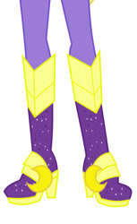 Size: 719x1172 | Tagged: safe, artist:limedazzle, artist:pink1ejack, derpibooru import, lavender lace, equestria girls, boots, crystal guardian, high heel boots, legs, pictures of legs, shoes, solo