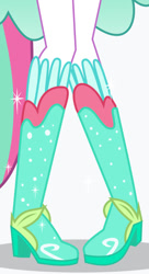 Size: 599x1100 | Tagged: safe, artist:limedazzle, derpibooru import, sour sweet, equestria girls, boots, crystal guardian, high heel boots, legs, pictures of legs, shoes, solo