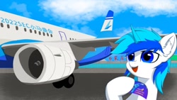 Size: 1272x716 | Tagged: safe, artist:lywings, oc, oc only, oc:lywings, airport, china, chinese, plane, shijiazhuang, sino equestria carnival, ticket