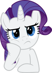Size: 2063x2907 | Tagged: safe, artist:emedina13, derpibooru import, rarity, pony, unicorn, .svg available, angry, cute, female, high res, madorable, raribetes, simple background, solo, transparent background, vector