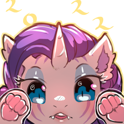 Size: 1159x1159 | Tagged: safe, artist:cold-blooded-twilight, derpibooru import, rarity, big cat, hybrid, pony, tiger, unicorn, 2022, cute, cute little fangs, ear fluff, ears, eyeshadow, fangs, looking at you, makeup, paw pads, paws, raricat, simple background, species swap, stripes, transparent background, underhoof, underpaw, year of the tiger