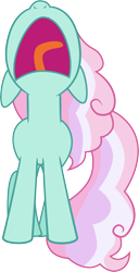 Size: 3480x6784 | Tagged: safe, artist:shootingstarsentry, derpibooru import, oc, oc only, oc:lilypad, pegasus, pony, absurd resolution, female, mare, simple background, solo, transparent background, volumetric mouth, yelling