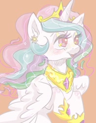 Size: 1000x1280 | Tagged: safe, artist:funkyfurs, derpibooru import, princess celestia, alicorn, pony, solo