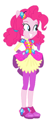 Size: 264x594 | Tagged: safe, derpibooru import, pinkie pie, equestria girls, legend of everfree, crystal guardian, solo