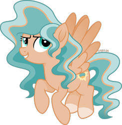 Size: 1920x1956 | Tagged: safe, artist:cirillaq, derpibooru import, oc, oc:daydream, pegasus, pony, female, mare, simple background, solo, transparent background