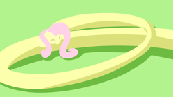 Size: 1920x1080 | Tagged: safe, artist:purblehoers, derpibooru import, fluttershy, eyes closed, grass, long pony, sleeping, solo