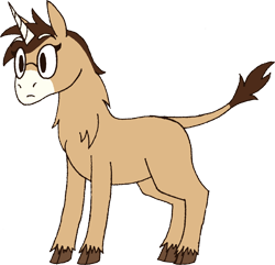 Size: 1715x1653 | Tagged: safe, artist:emc-blingds, derpibooru import, oc, pony, unicorn, chest fluff, cloven hooves, glasses, horn, leonine tail, male, simple background, solo, stallion, tail, transparent background, unicorn oc, unshorn fetlocks