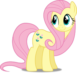 Size: 917x871 | Tagged: safe, artist:foxyfell1337, derpibooru import, posey, pony, g1, g4, female, g1 to g4, generation leap, mare, not fluttershy, simple background, solo, transparent background