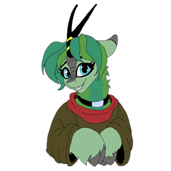 Size: 2000x2000 | Tagged: safe, artist:brainiac, derpibooru import, oc, oc only, oc:silent spring, kirin, fallout equestria, aseprite, fallout equestria:all things unequal (pathfinder), female, mare, pixel art, simple background, solo, transparent background