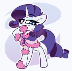 Size: 1851x1820 | Tagged: safe, artist:nekro-led, derpibooru import, rarity, pony, unicorn, abstract background, clothes, cute, fluffy, pajamas, smug