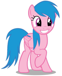 Size: 809x988 | Tagged: safe, artist:foxyfell1337, derpibooru import, firefly, pony, g1, g4, g1 to g4, generation leap, simple background, solo, transparent background