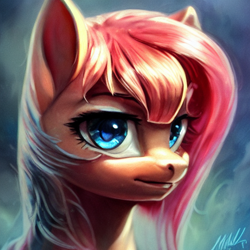 Size: 512x512 | Tagged: safe, derpibooru import, machine learning generated, pony, bust, looking at you, portrait, random pony, solo