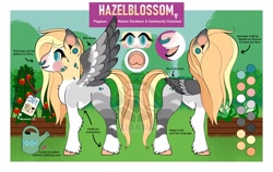 Size: 2308x1456 | Tagged: safe, artist:nynehells, derpibooru import, oc, oc only, pegasus, pony, reference sheet, solo