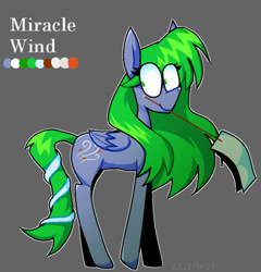 Size: 540x563 | Tagged: safe, artist:gas-station-weed61616, derpibooru import, pegasus, pony, crossover, female, kochiya sanae, mare, ponified, touhou