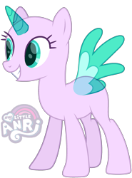 Size: 1625x2200 | Tagged: safe, artist:emperor-anri, derpibooru import, oc, oc only, alicorn, pony, alicorn oc, bald, base, eyelashes, female, grin, horn, mare, simple background, smiling, solo, transparent background, wings