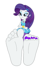 Size: 900x1400 | Tagged: safe, artist:seahawk270, derpibooru import, rarity, a fine line, better together, equestria girls, barefoot, base, base used, bracelet, clothes, dress, feet, female, fetish, foot fetish, foot focus, jewelry, nail polish, rarity peplum dress, simple background, soles, solo, toes, transparent background, vector