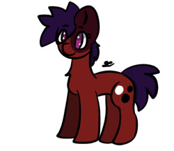 Size: 370x320 | Tagged: safe, artist:90sanlmes, derpibooru exclusive, derpibooru import, oc, oc only, oc:mony caalot, earth pony, pony, earth pony oc, female, simple background, solo, white background