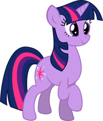 Size: 1024x1202 | Tagged: safe, artist:ispincharles, derpibooru import, twilight sparkle, unicorn twilight, pony, unicorn, female, mare, raised hoof, raised leg, simple background, solo, transparent background