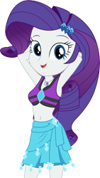 Size: 1485x2634 | Tagged: safe, artist:marcorulezzz, derpibooru import, rarity, better together, equestria girls, forgotten friendship, clothes, female, high res, looking at you, simple background, solo, swimsuit, transparent background