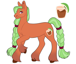 Size: 1280x1086 | Tagged: safe, artist:s0ftserve, derpibooru import, oc, oc:apple cider, earth pony, pony, female, mare, simple background, solo, transparent background