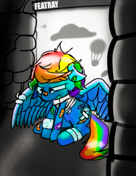 Size: 1465x1900 | Tagged: safe, artist:featray, derpibooru import, rainbow dash, pegasus, solo