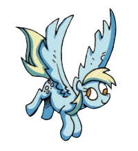 Size: 200x220 | Tagged: safe, derpibooru import, idw, derpy hooves, pegasus, pony, comic, cropped, flying, simple background, solo, transparent background