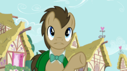 Size: 864x486 | Tagged: safe, derpibooru import, screencap, doctor whooves, slice of life (episode), animated, gif