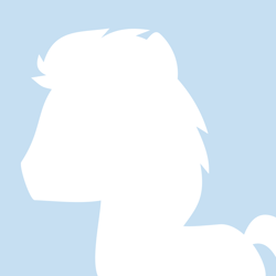 Size: 1000x1000 | Tagged: safe, artist:the smiling pony, derpibooru exclusive, derpibooru import, pony, .svg available, avatar, background pony, derpibooru, derpibooru background pony icon, female, generic pony, meta, minimalist, monochrome, silhouette, solo, svg, vector