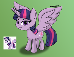 Size: 1299x1000 | Tagged: safe, artist:lisandro256, derpibooru import, twilight sparkle, twilight sparkle (alicorn), alicorn, pony, female, solo