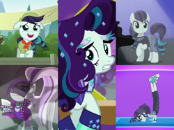Size: 2560x1920 | Tagged: safe, alternate version, derpibooru import, edit, edited screencap, editor:itsmgh1203, screencap, coloratura, earth pony, pony, epic fails (equestria girls), eqg summertime shorts, equestria girls, season 5, the mane attraction, clothes, countess coloratura, ears, female, filly, filly coloratura, floppy ears, foal, mare, musical instrument, open mouth, open smile, pants, piano, shoes, singing, smiling, sneakers, solo, the magic inside, the spectacle, yoga, yoga pants