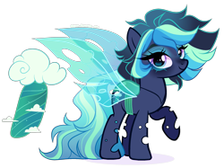 Size: 2515x1879 | Tagged: safe, artist:gihhbloonde, derpibooru import, changepony, hybrid, interspecies offspring, magical lesbian spawn, offspring, parent:queen chrysalis, parent:rainbow dash, parents:chrysadash, simple background, solo, transparent background