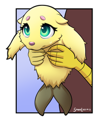 Size: 1440x1800 | Tagged: safe, artist:symbianl, derpibooru import, discord, fluttershy, draconequus, seal, 2022, cute, daaaaaaaaaaaw, flutterseal, holding, offscreen character, shyabetes, signature, species swap