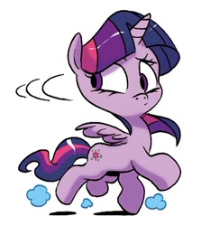 Size: 750x841 | Tagged: safe, artist:jay fosgitt, derpibooru import, idw, twilight sparkle, twilight sparkle (alicorn), alicorn, pony, friends forever, g4, spoiler:comic, female, mare, simple background, solo, white background